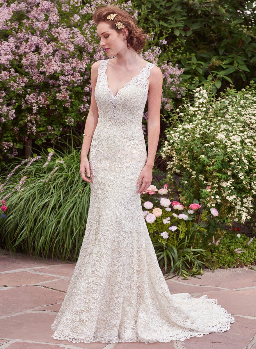 Wedding Dress | “Hope” by Rebecca Ingram | A Maggie Soterra Collection | Size 10