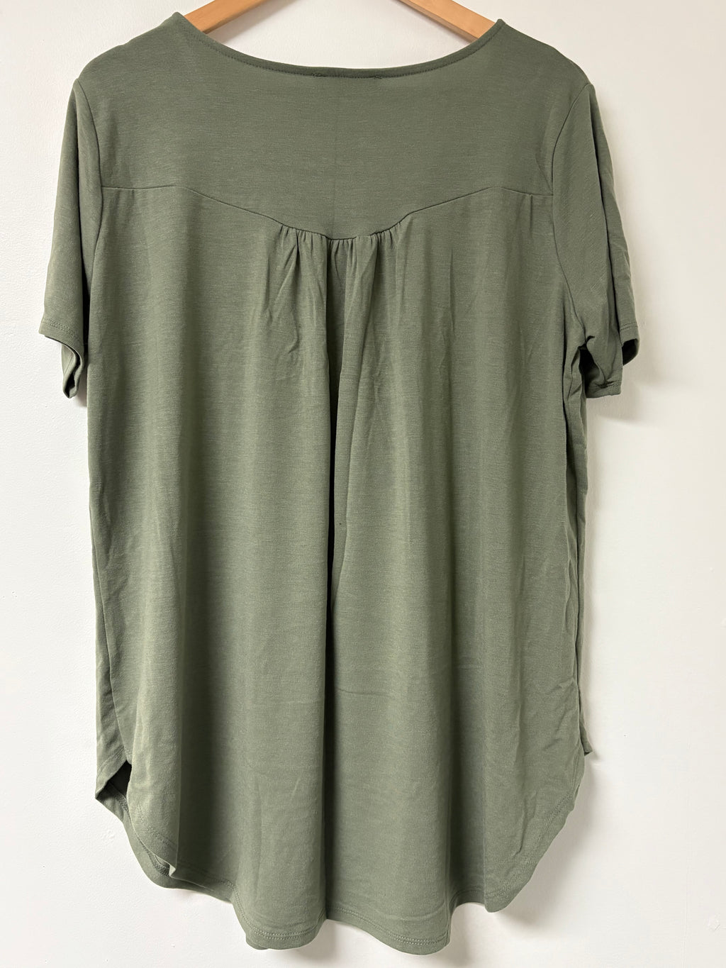 Olive Green Top w/ a Flow