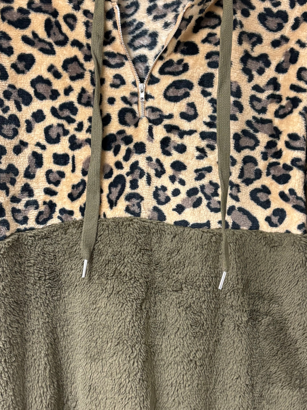 Olive my Leopard Print Fleece 😍
