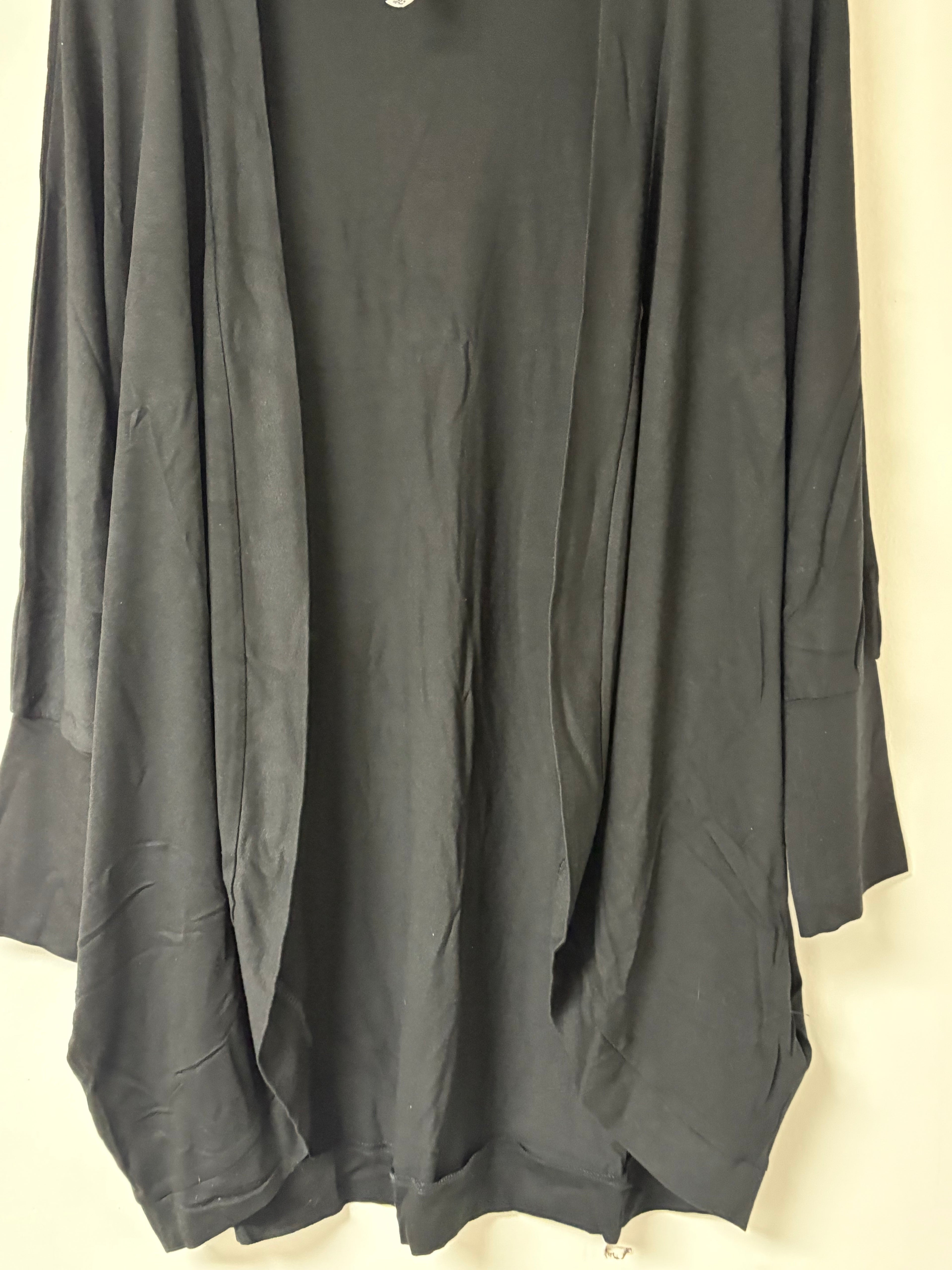 Black Lightweight Cardigan