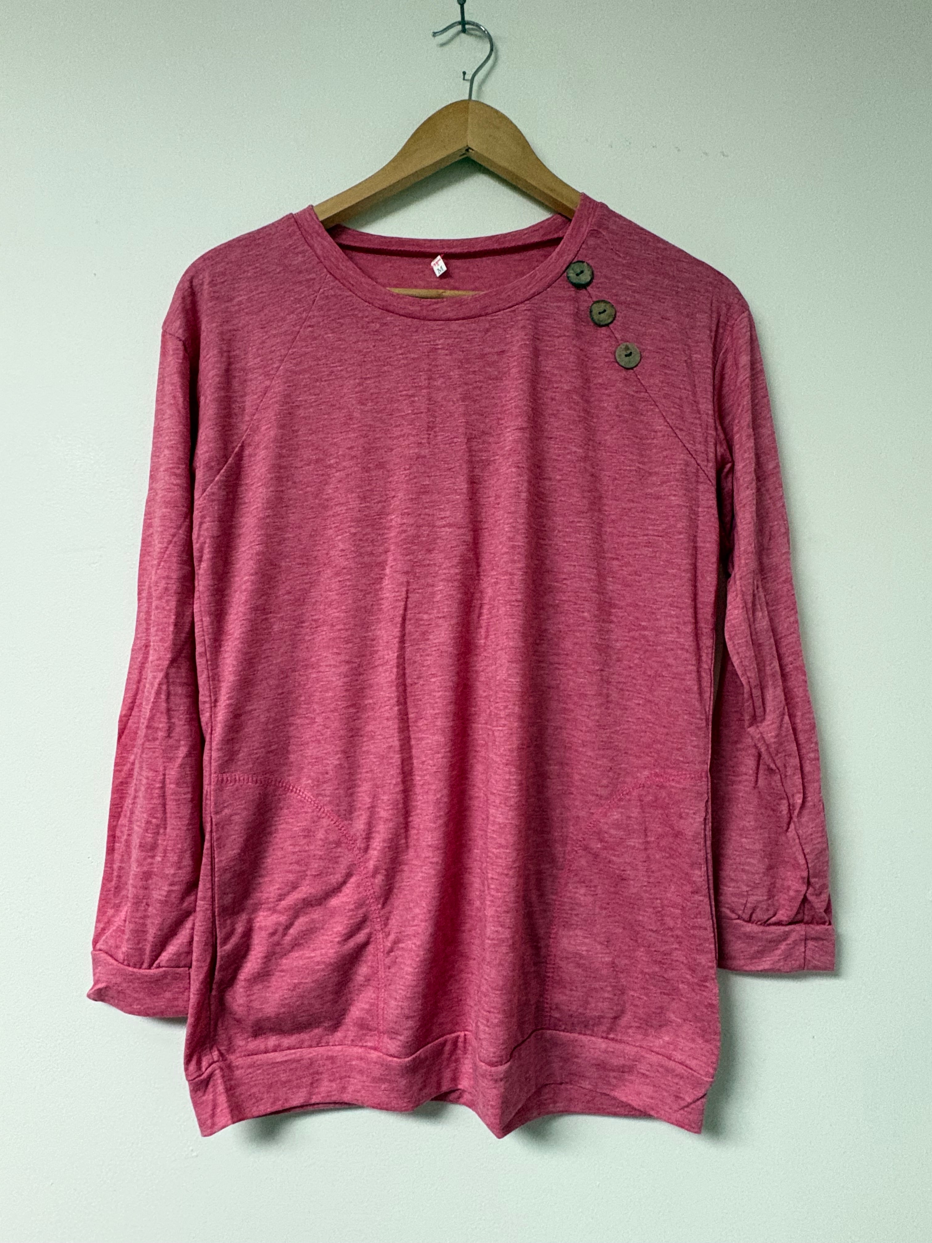 Cotton Shirt Styled w/ Buttons