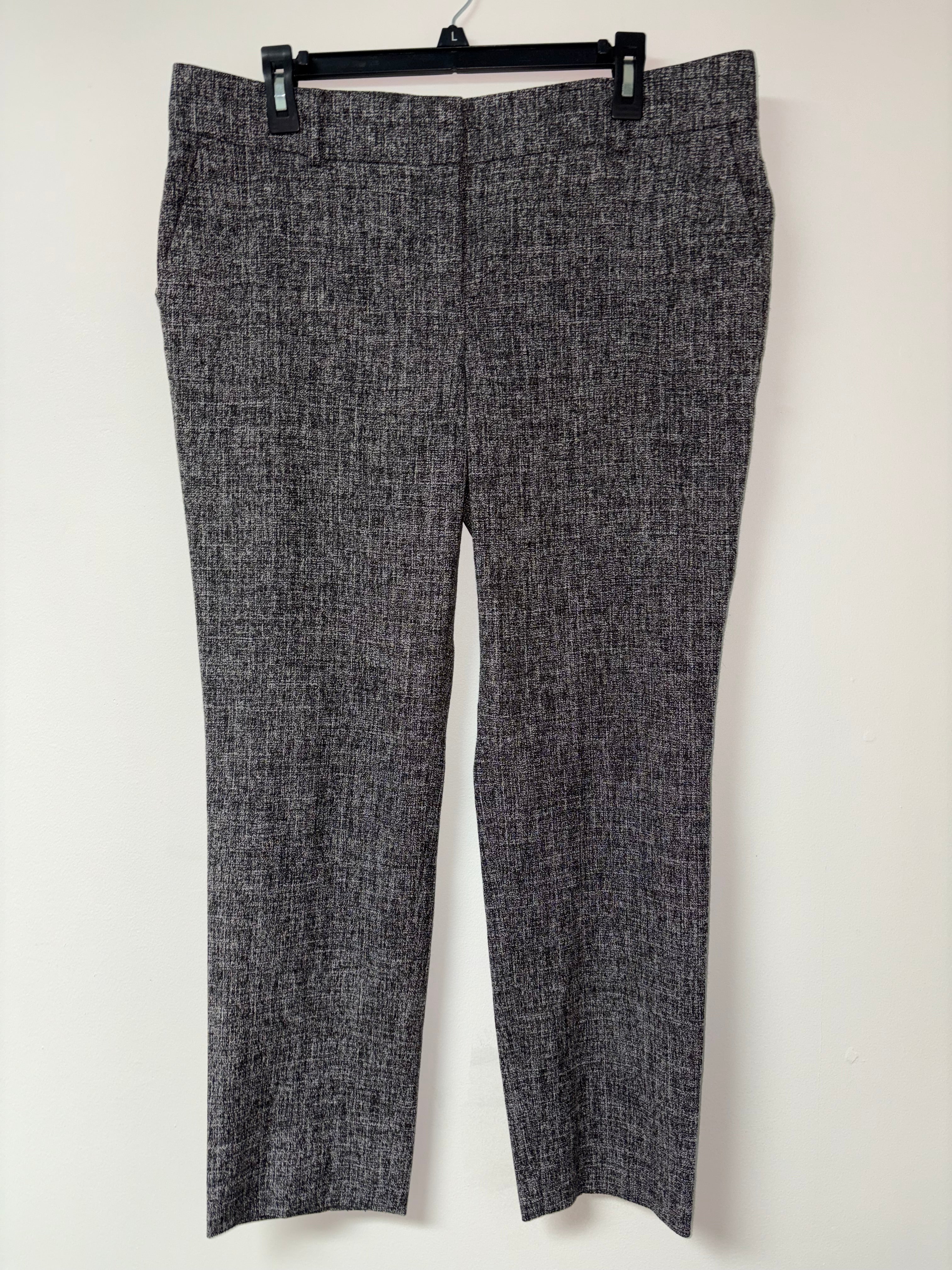 Ann Taylor Charcoal Tweed Pants | Size 12