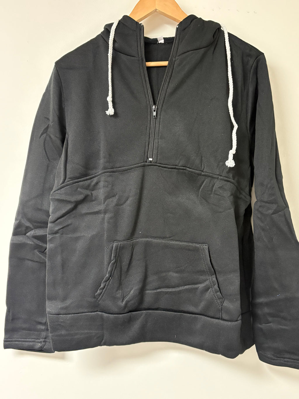 Plain Jane Black Hoodie