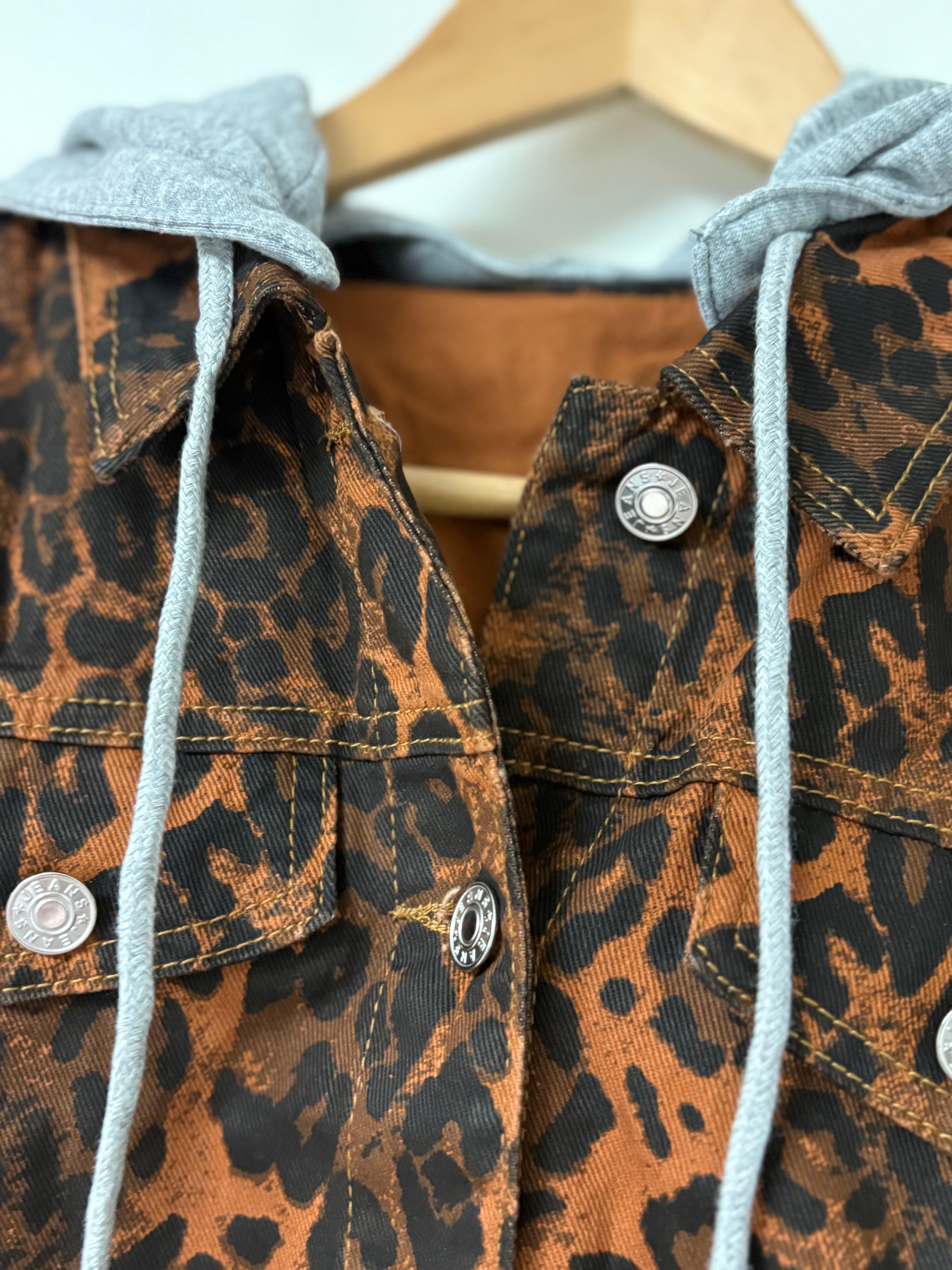 Punk Grunge Leopard Print Jacket