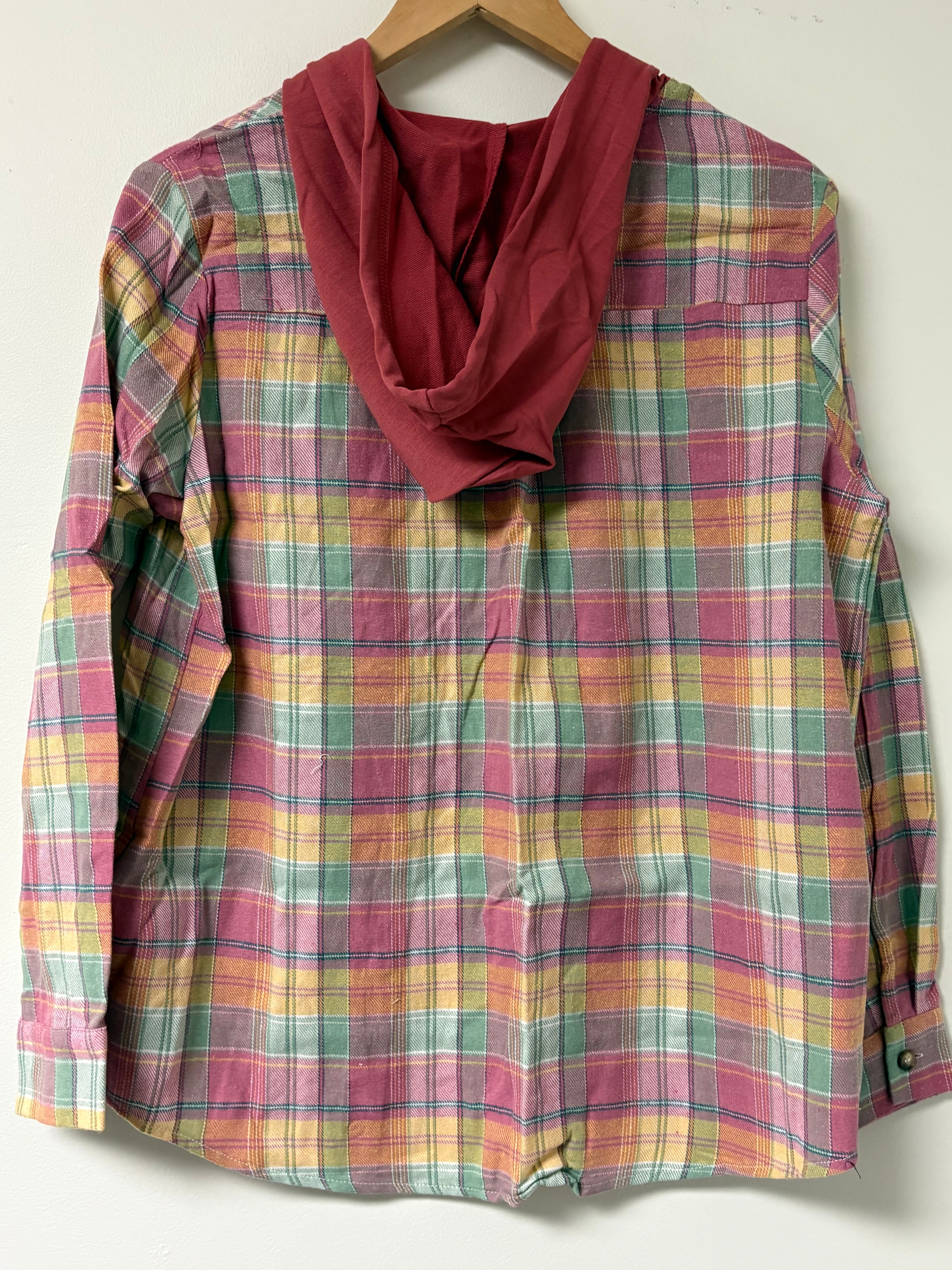 Women’s Pink Flannel | Size Large