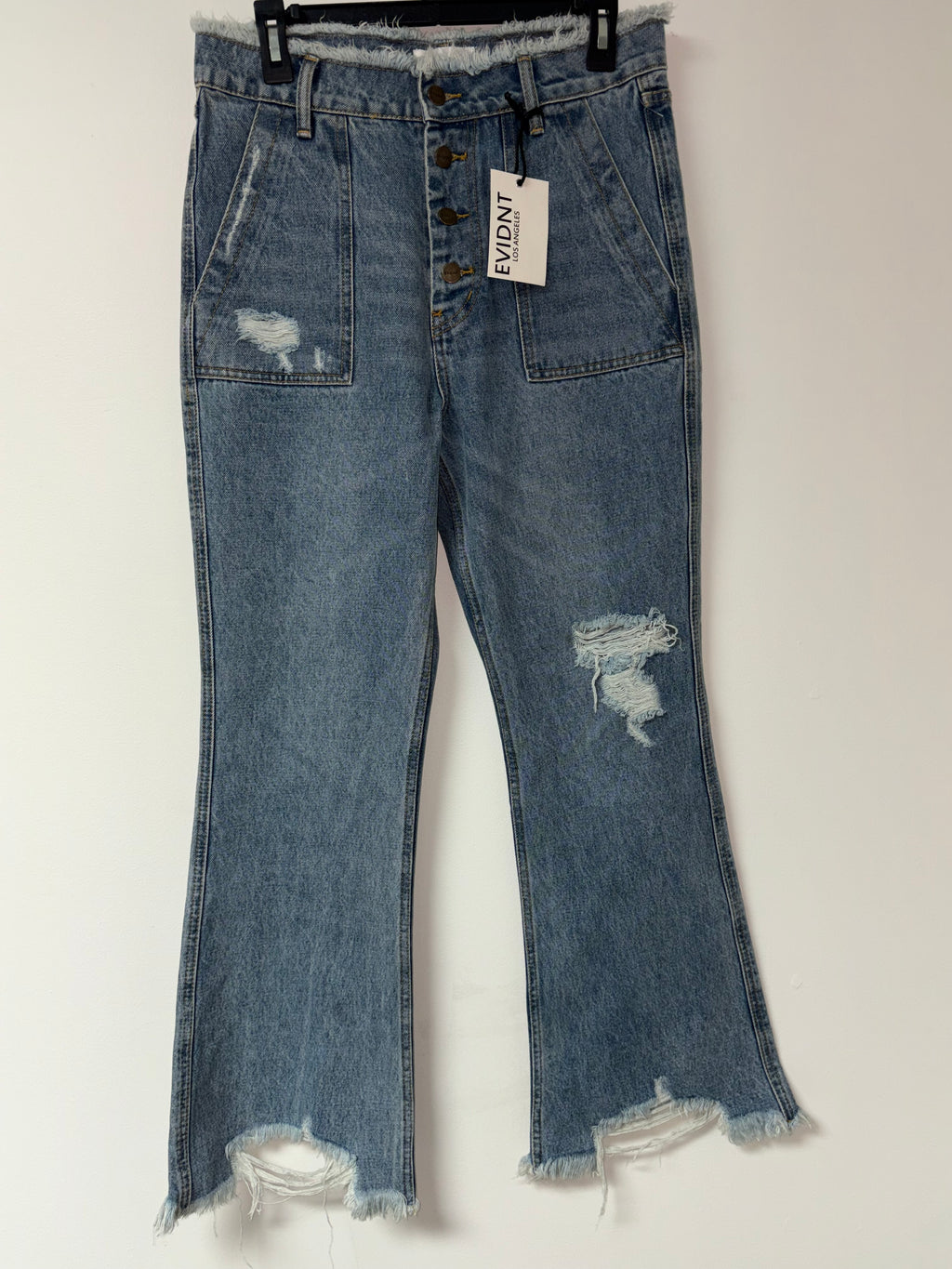 EVIDNT Button Fly Saint-Denis Flare | Size 29