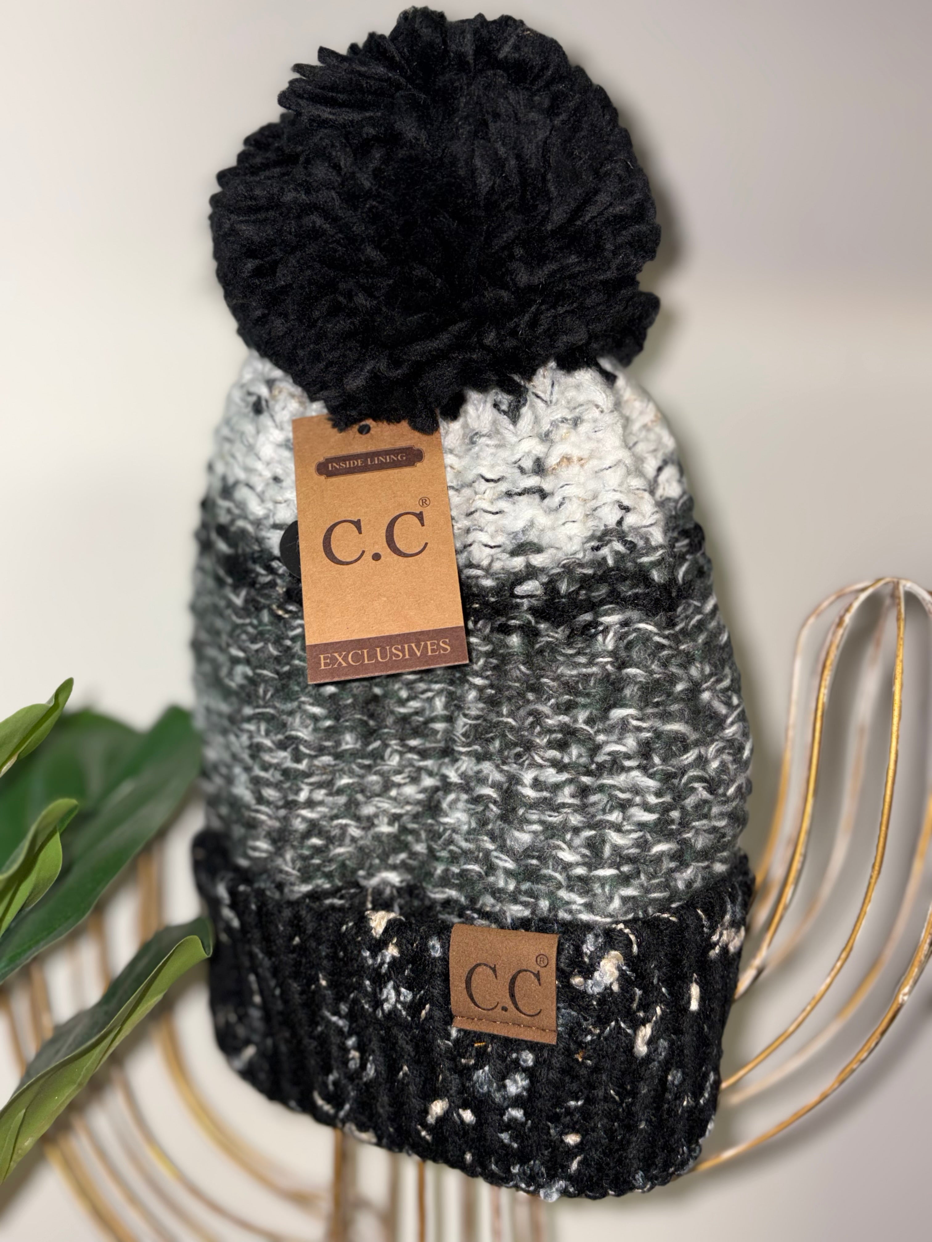 Beanie Hats | CC Brand | Puff Ball Hats