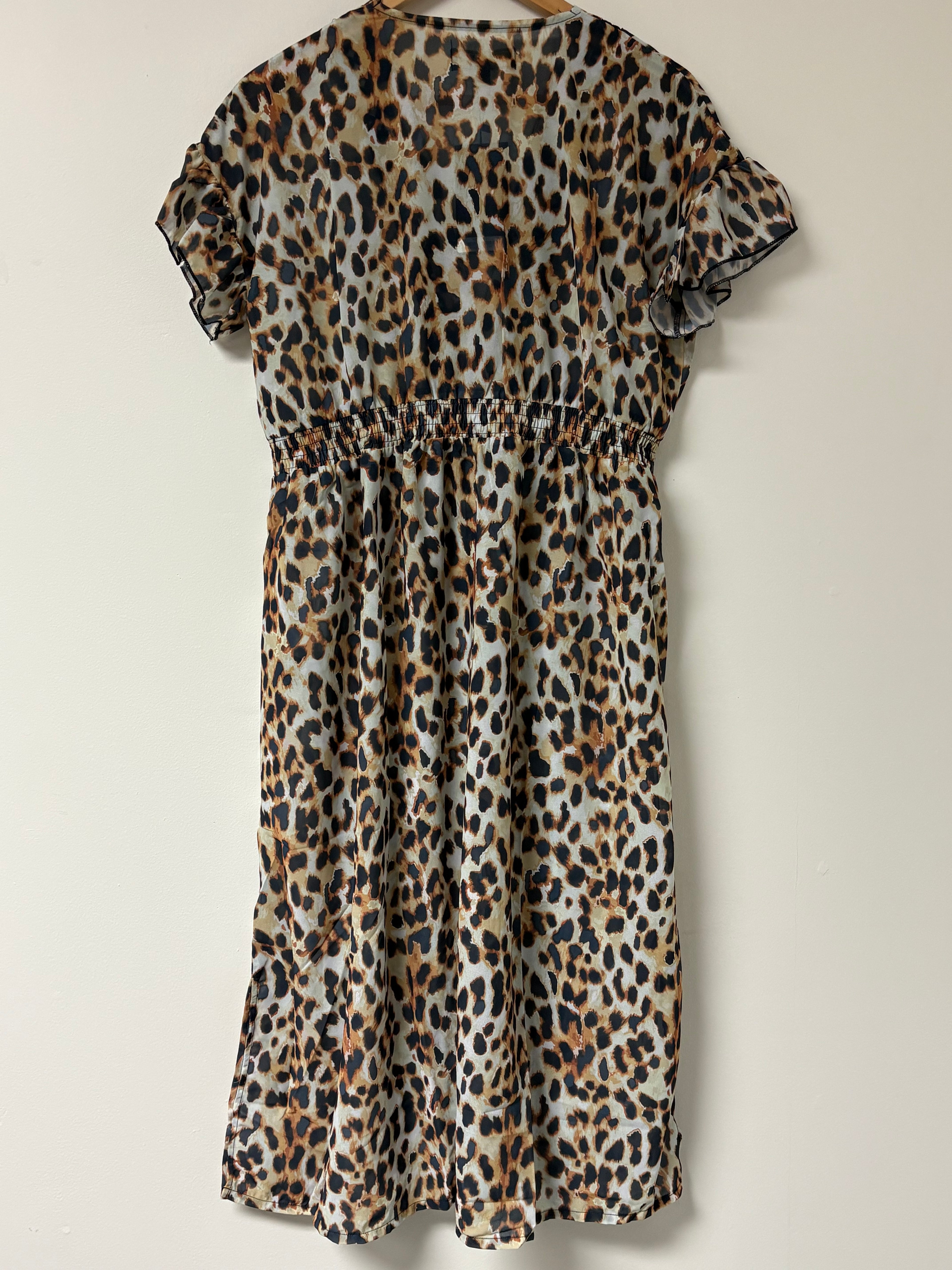 Leopard Print Lucky & Blessed Top • Cover Up • Dress