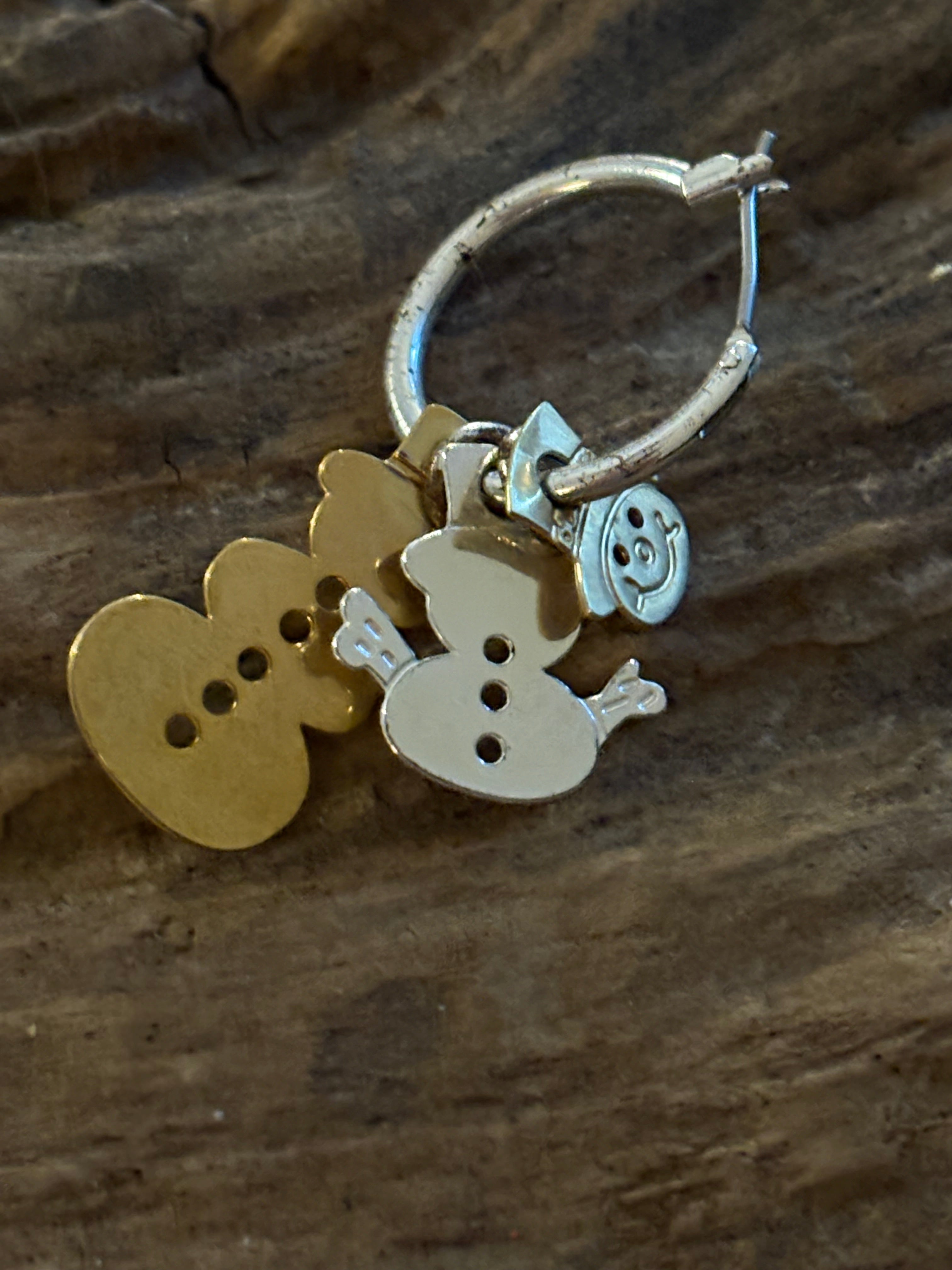 Snowmen ⛄️ Earrings Dangle Earrings with Dimensions