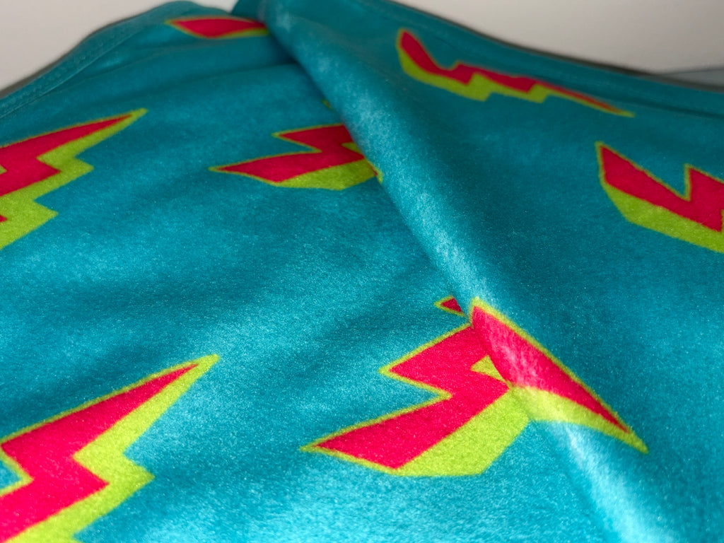 Crazy Town Stormy Bolts Blankets