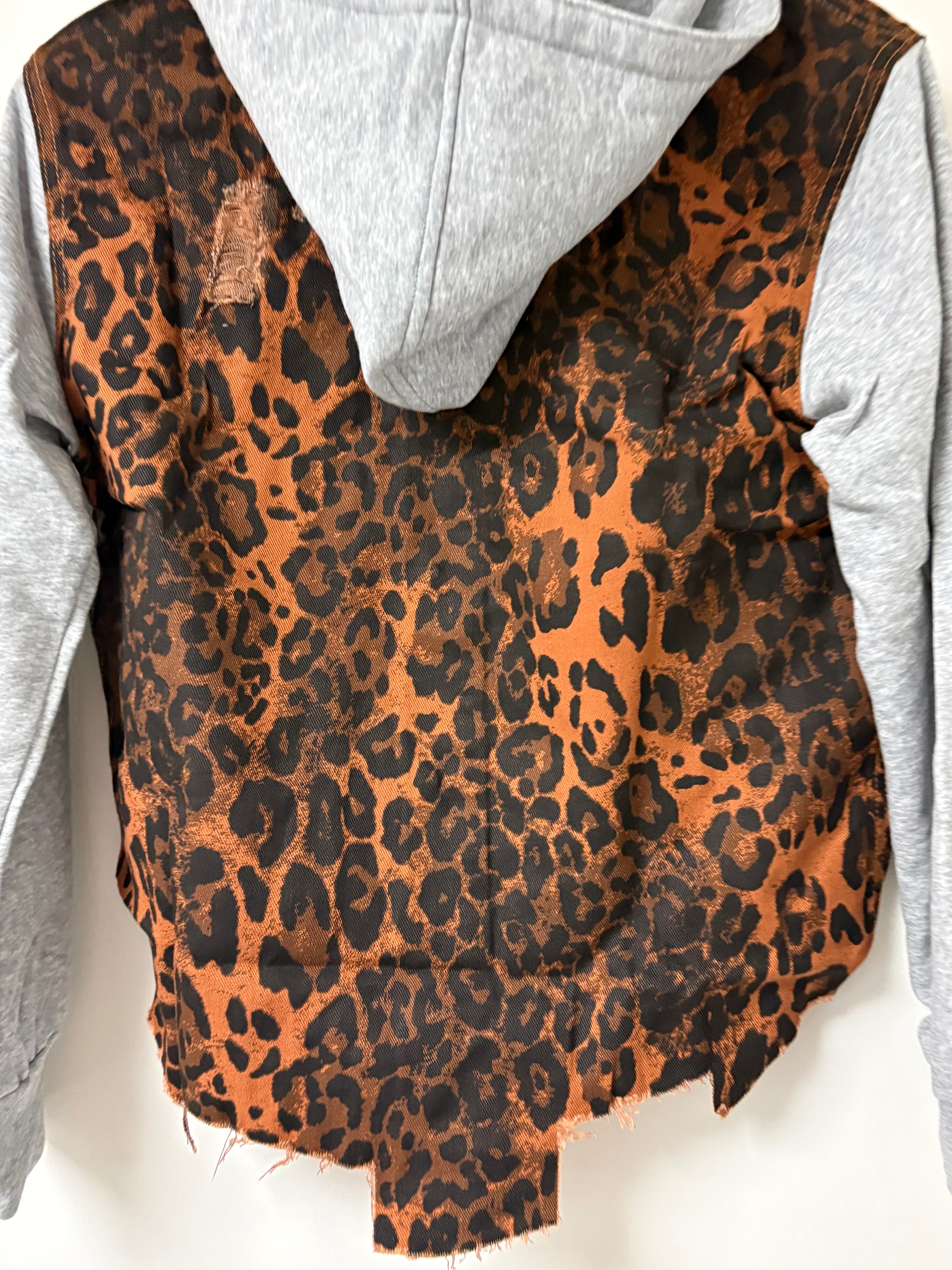 Punk Grunge Leopard Print Jacket