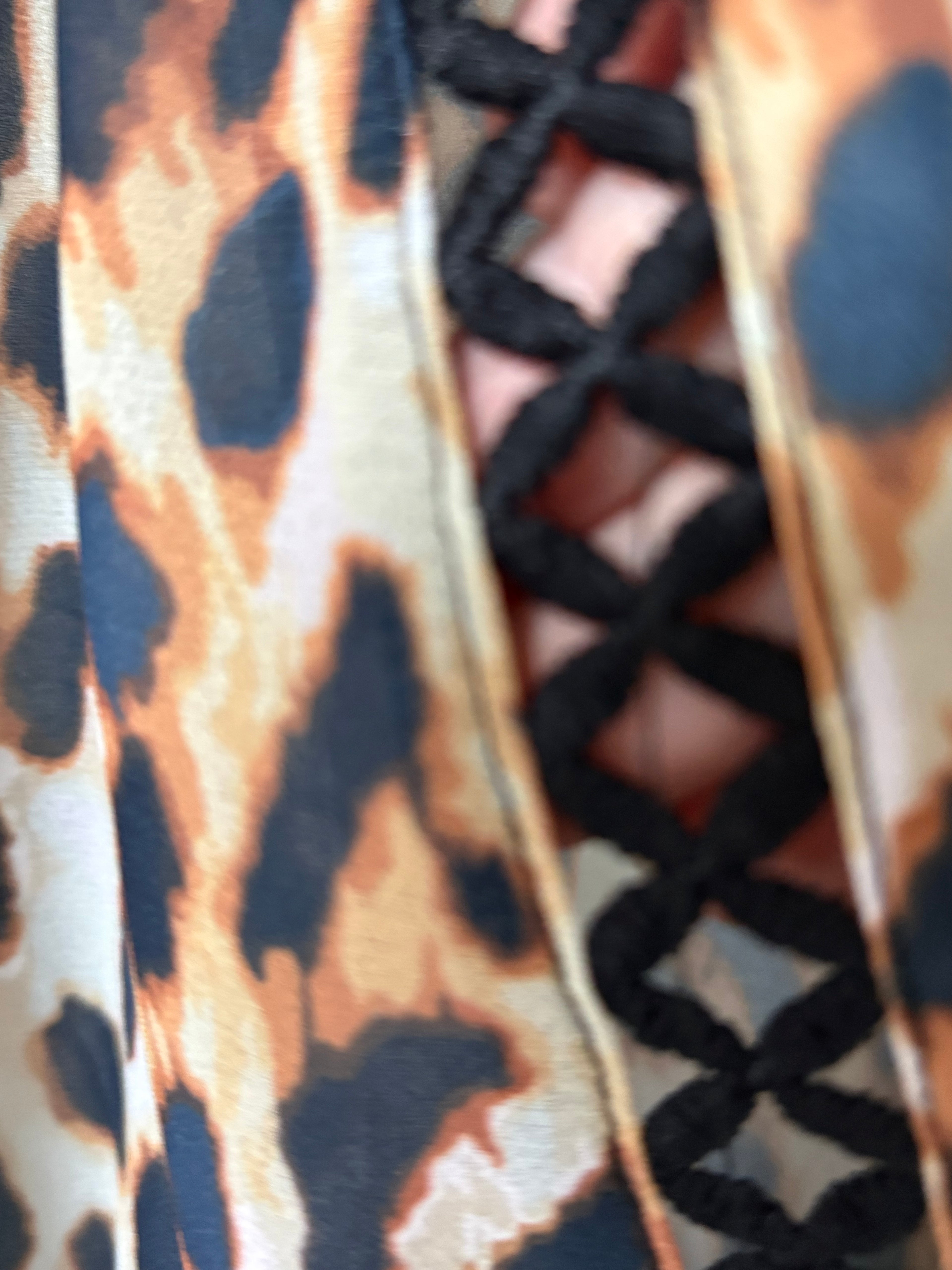 Leopard Print Lucky & Blessed Top • Cover Up • Dress