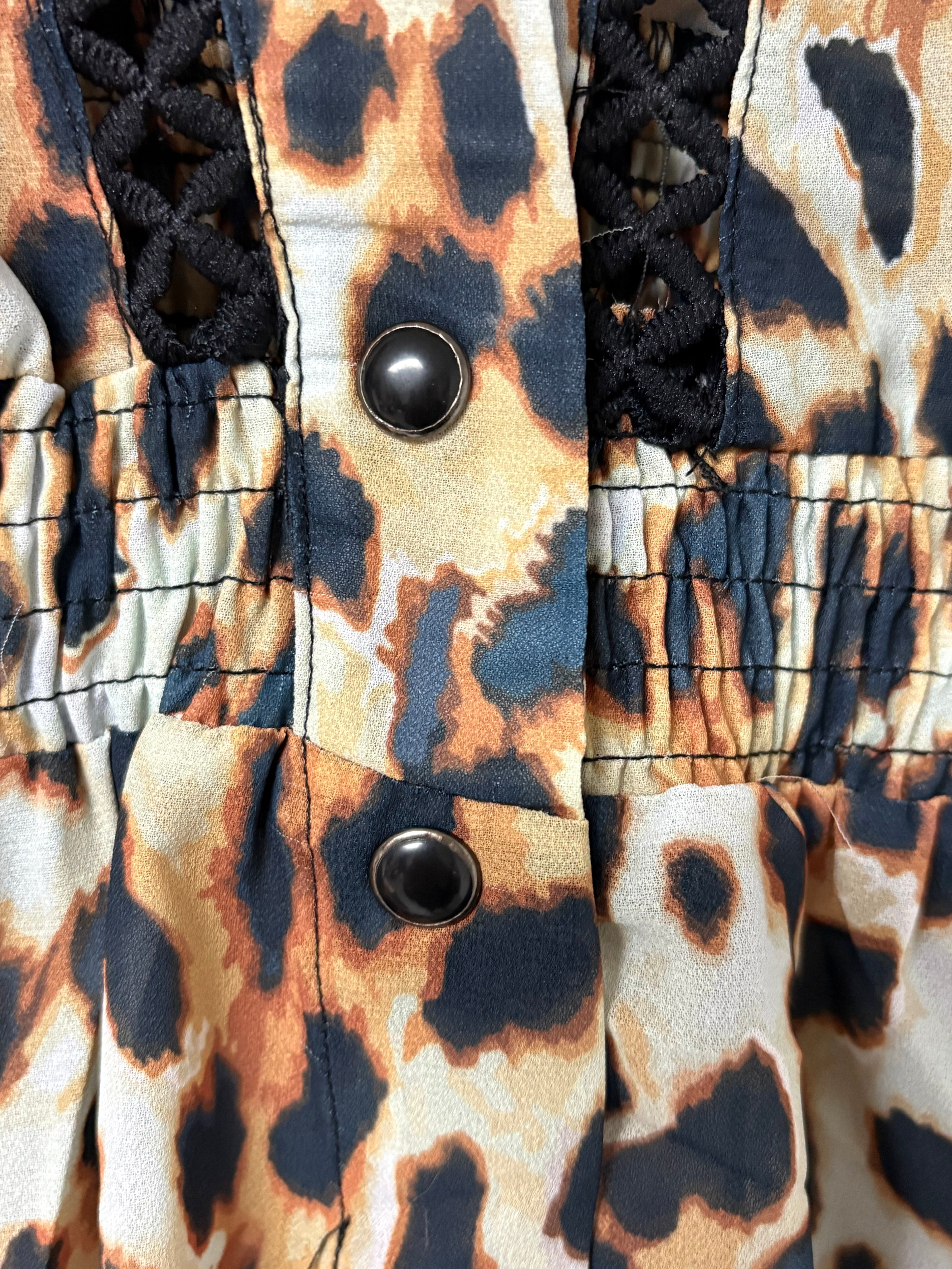 Leopard Print Lucky & Blessed Top • Cover Up • Dress