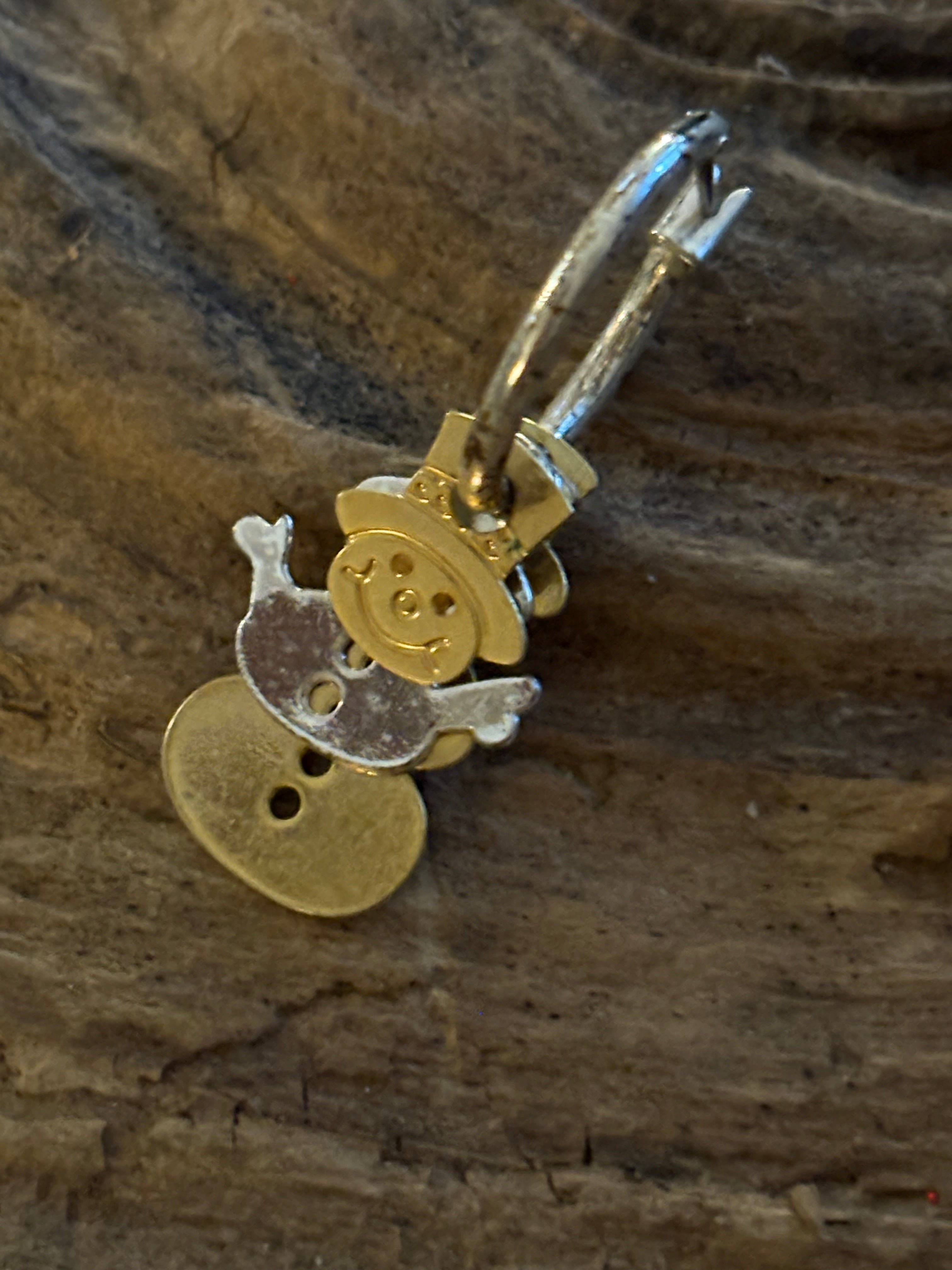 Snowmen ⛄️ Earrings Dangle Earrings with Dimensions