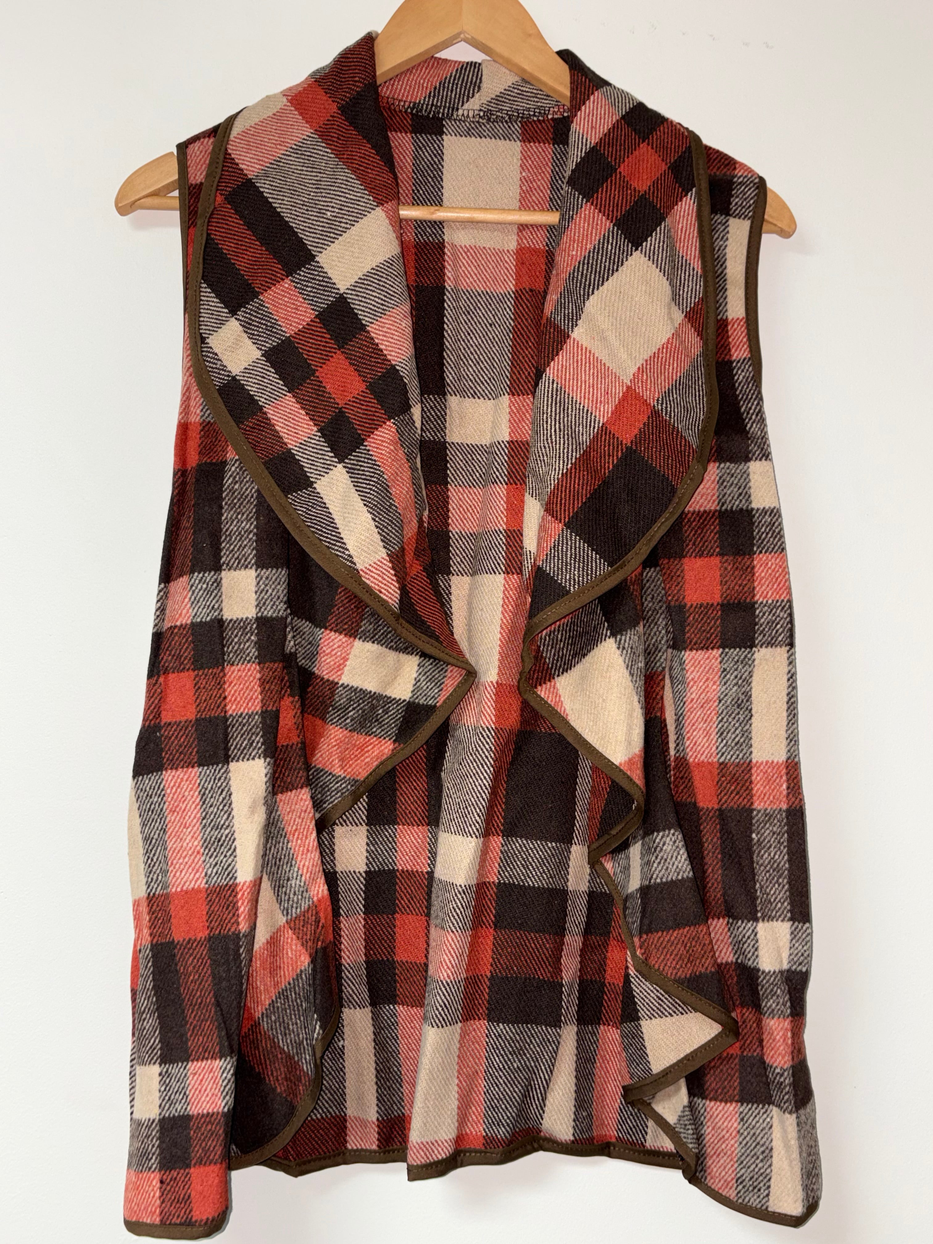 Plaid Flannel Heaven Vest