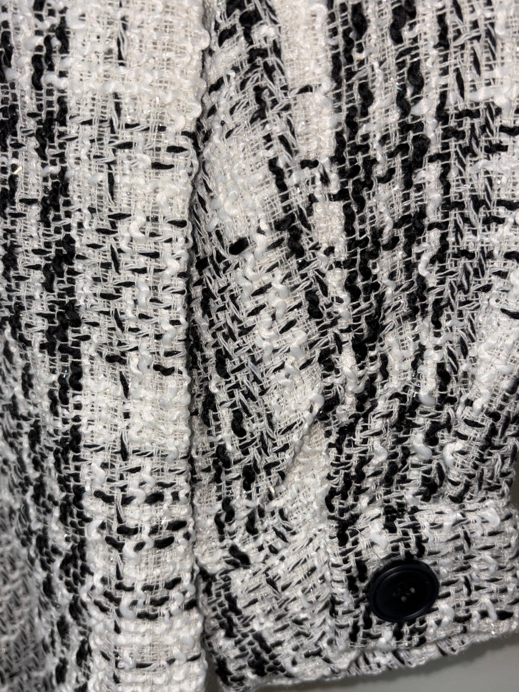 Black & White Plaid Flannel