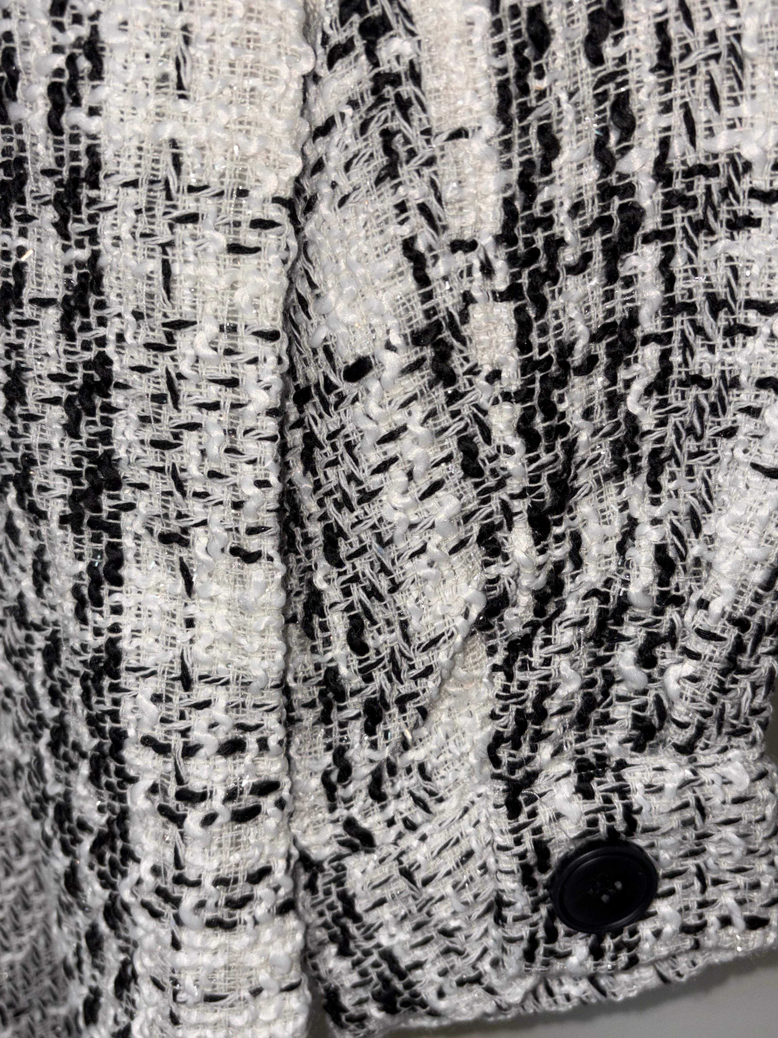 Black & White Plaid Flannel