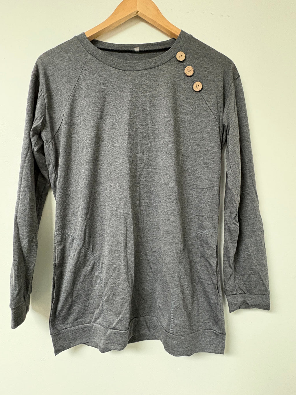 Cotton Shirt Styled w/ Buttons