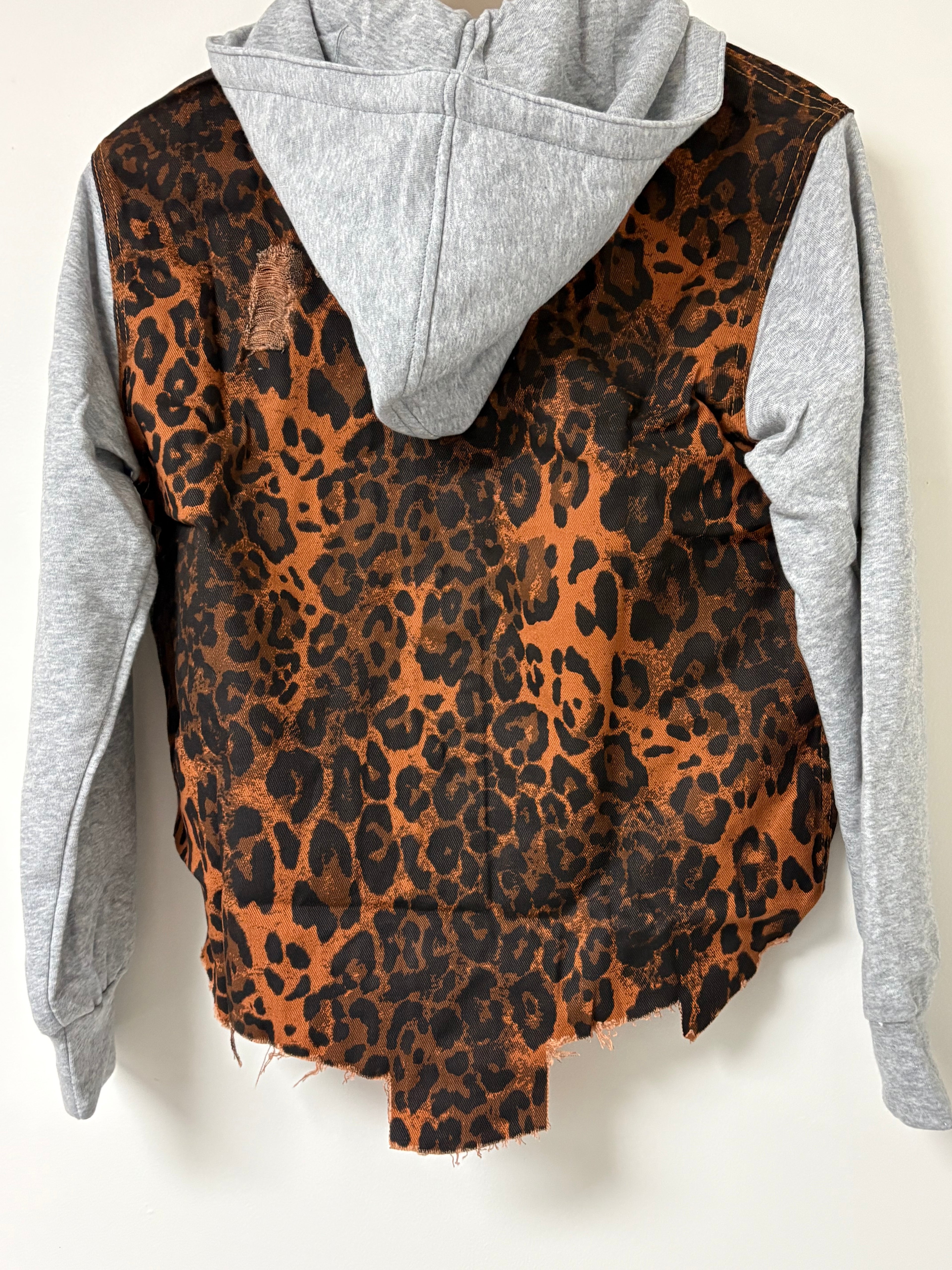 Punk Grunge Leopard Print Jacket
