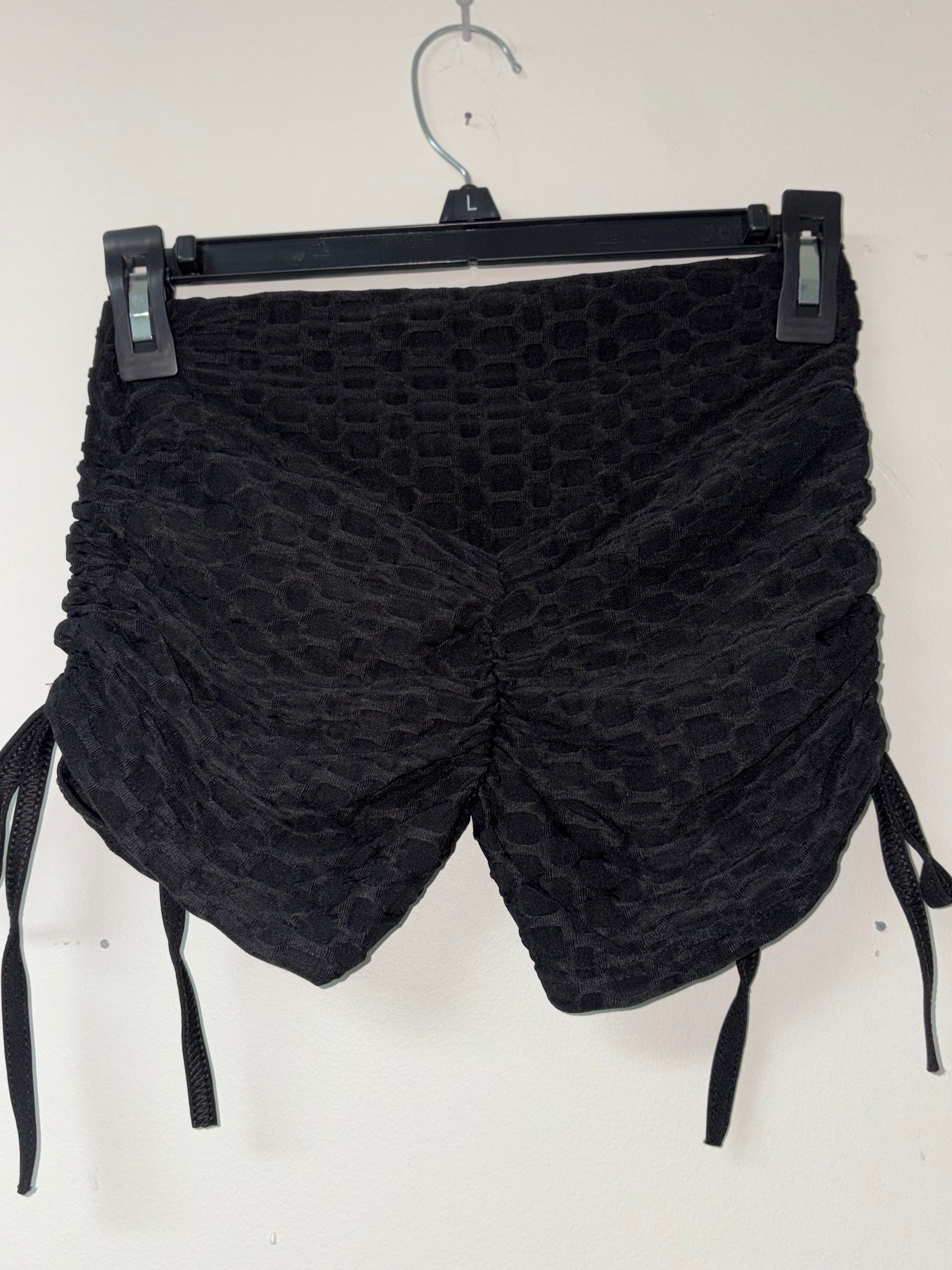 Cheeky Cheek Black Shorts