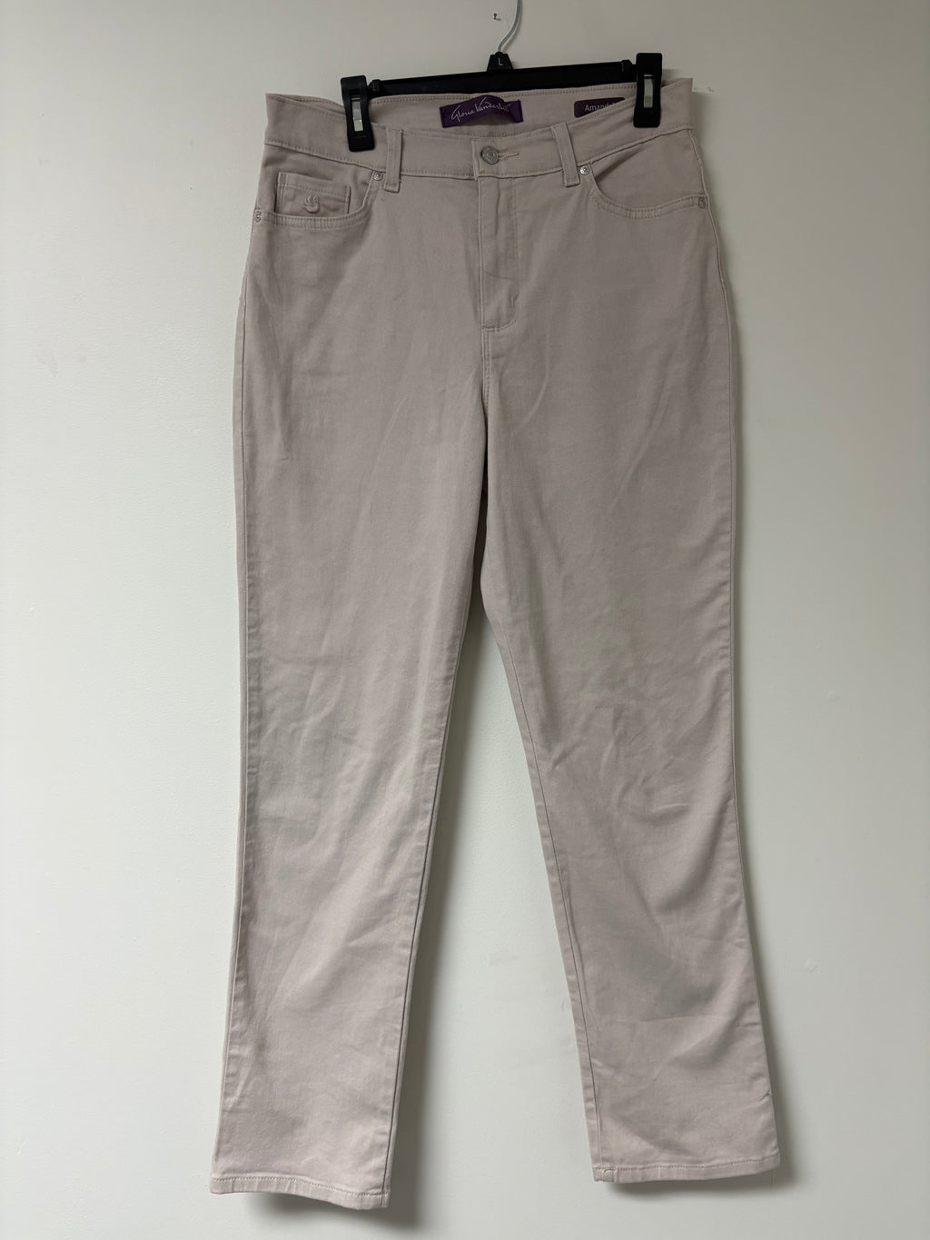 Gloria Vanderbilt Beige Amanda Jeans