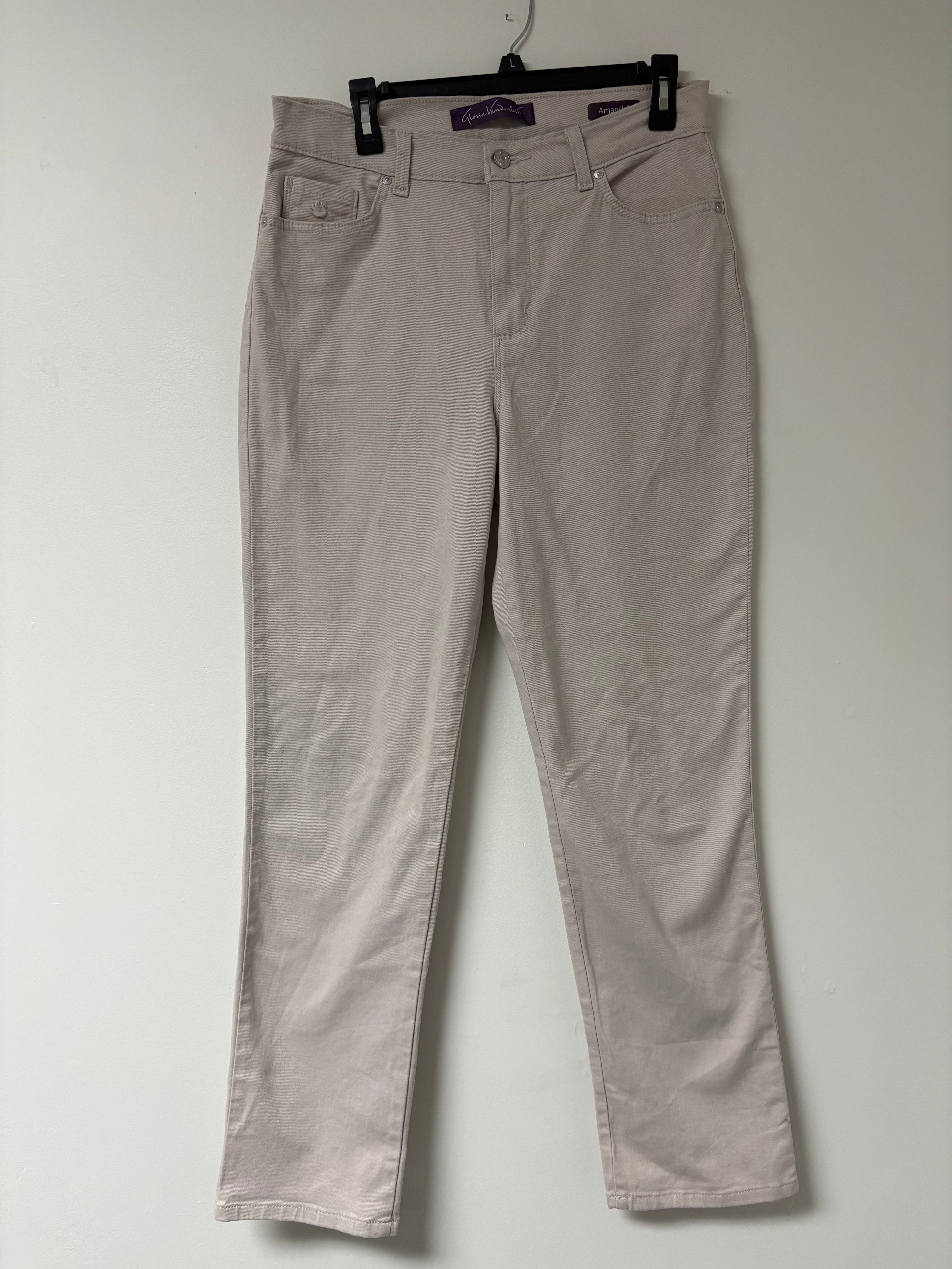 Gloria Vanderbilt Beige Amanda Jeans