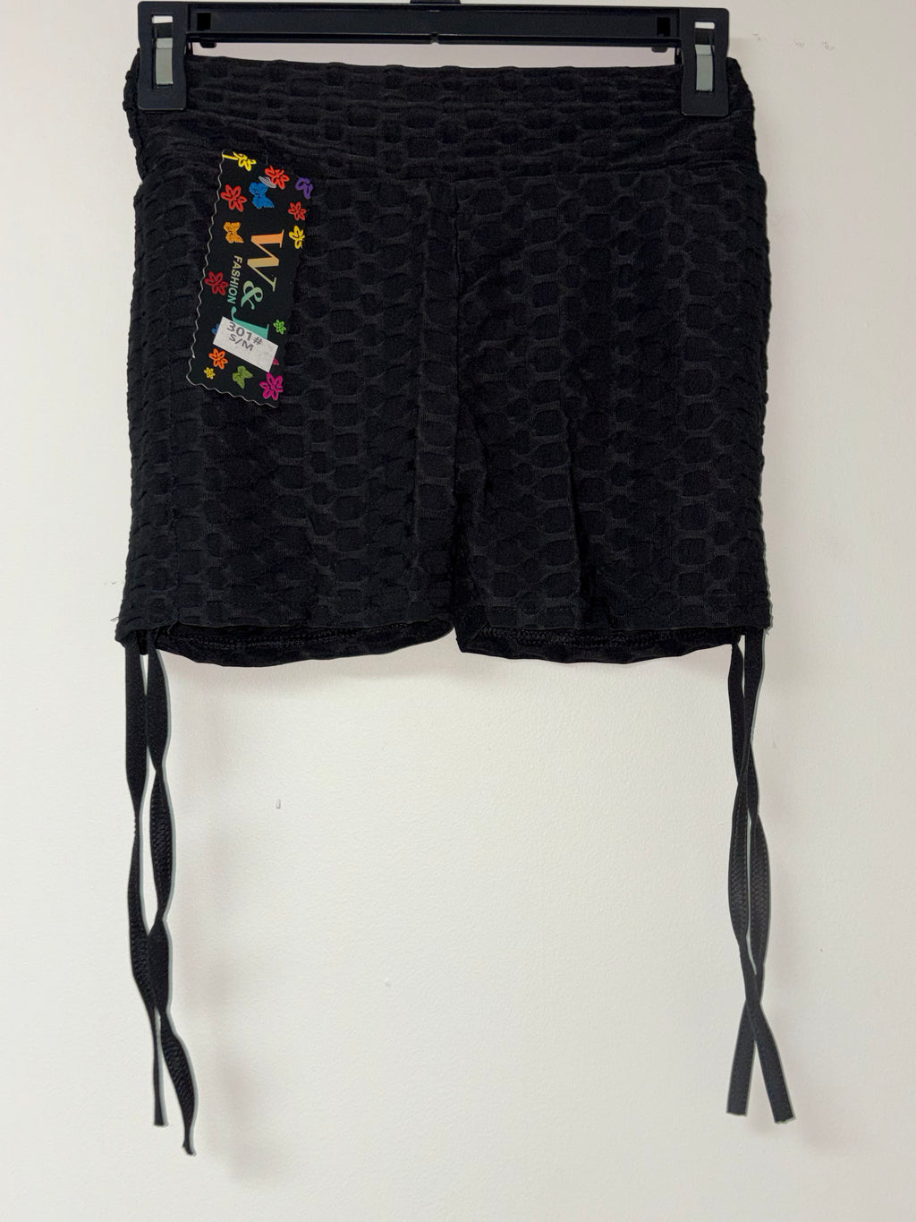 Cheeky Cheek Black Shorts