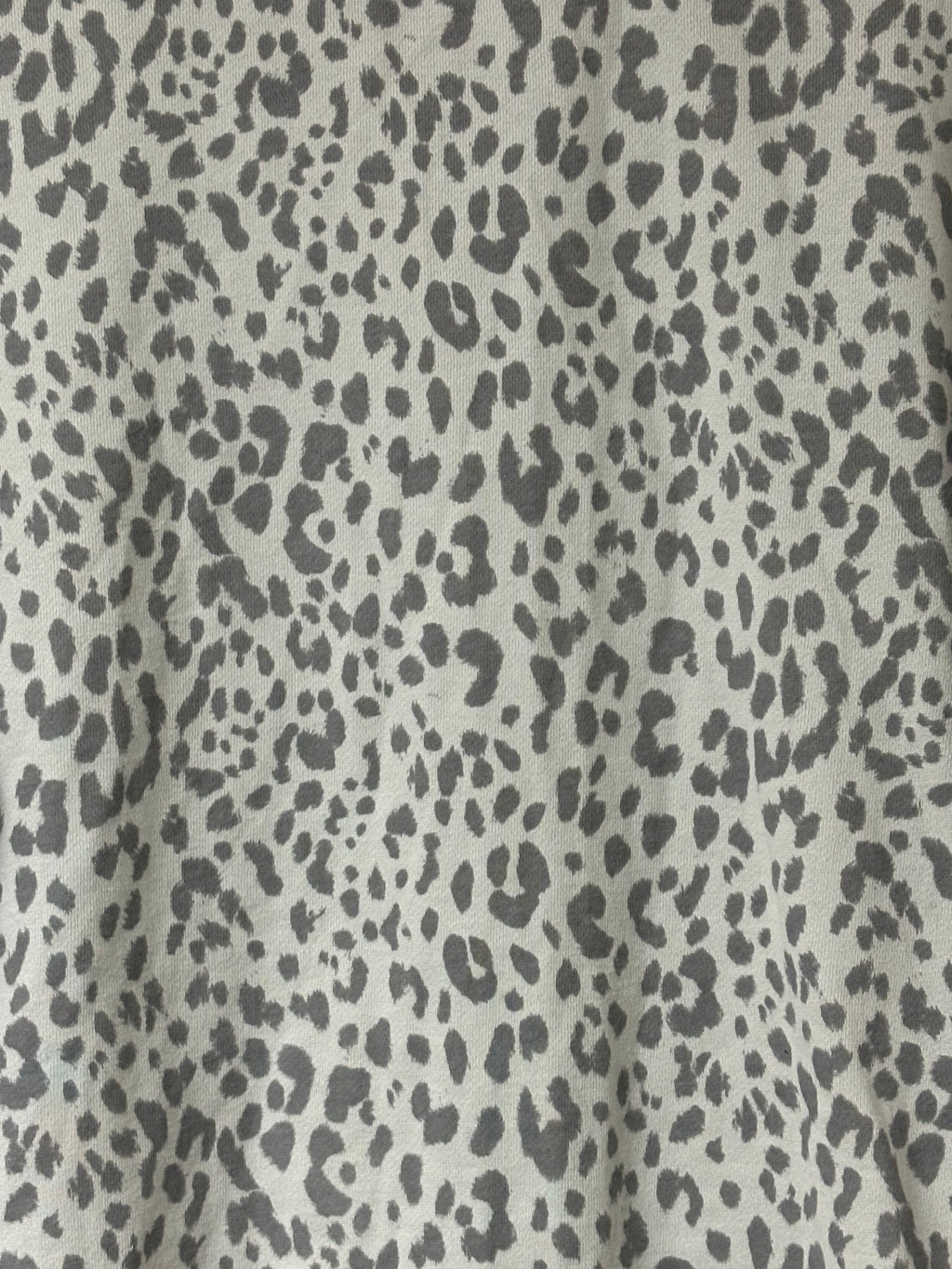Gap Gray Tone Leopard Print Sweatshirt