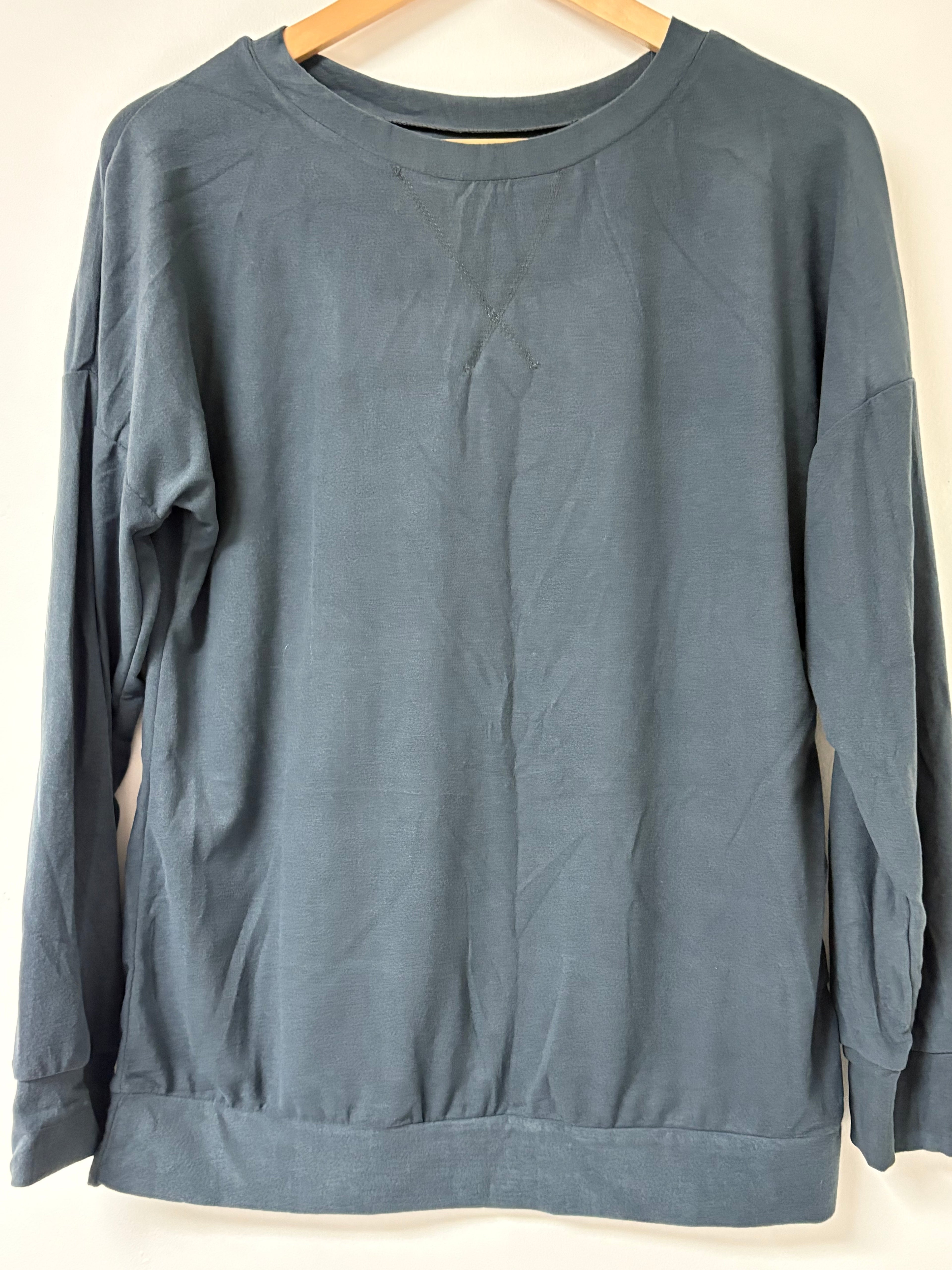 Bluish Grayish Velvetish Suedish Softest Shirt Ever! 😍